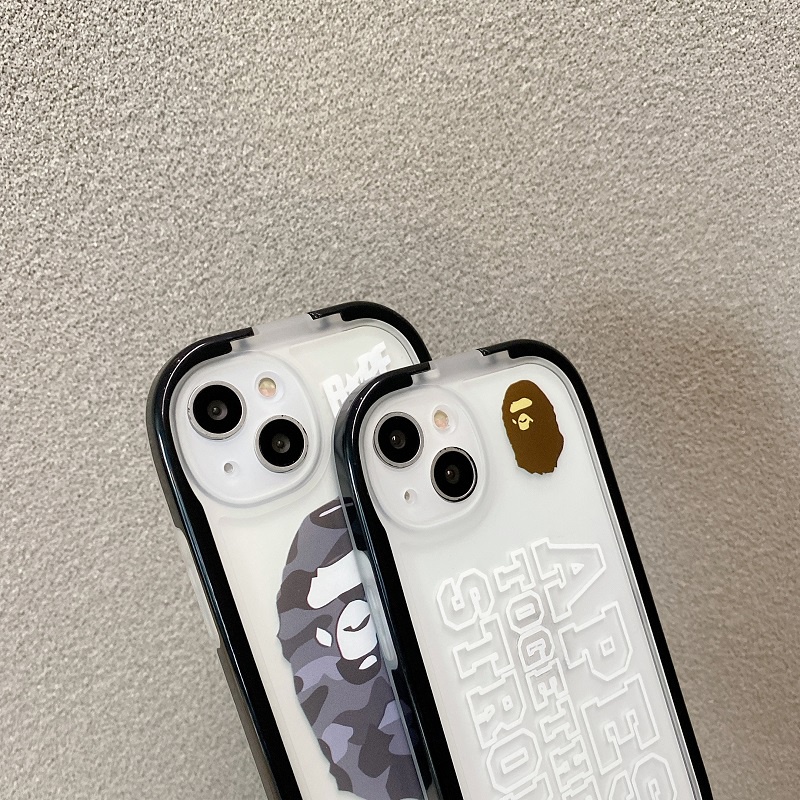 Casing iPhone 11 12 13 Pro MAX X XR XS MAX 7 8 Plus Motif Monyet ape 2 in 1