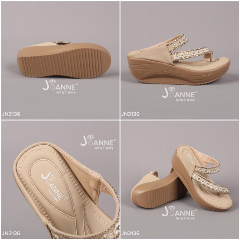 RESTOCK [ORIGINAL BRAND] JOANNE Wedges Sandals JN3136