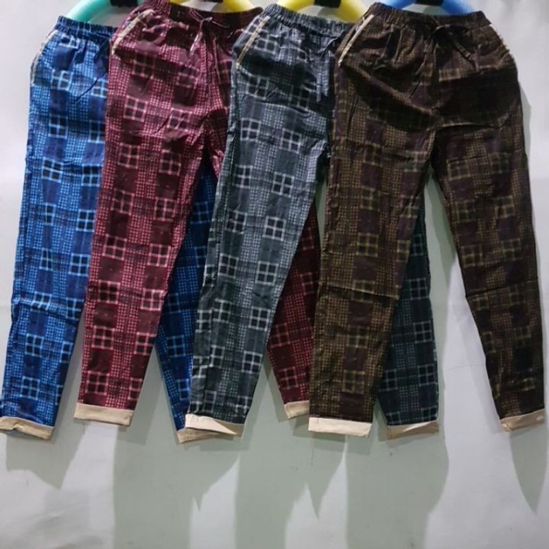 CELANA BAGGY PANTS KOTAK  STRIT ANAK 5 9 THN Shopee Indonesia