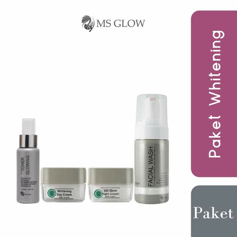 Ms Glow Original Paket Whitening Series Paket Acne Paket Luminous Paket Ultimate