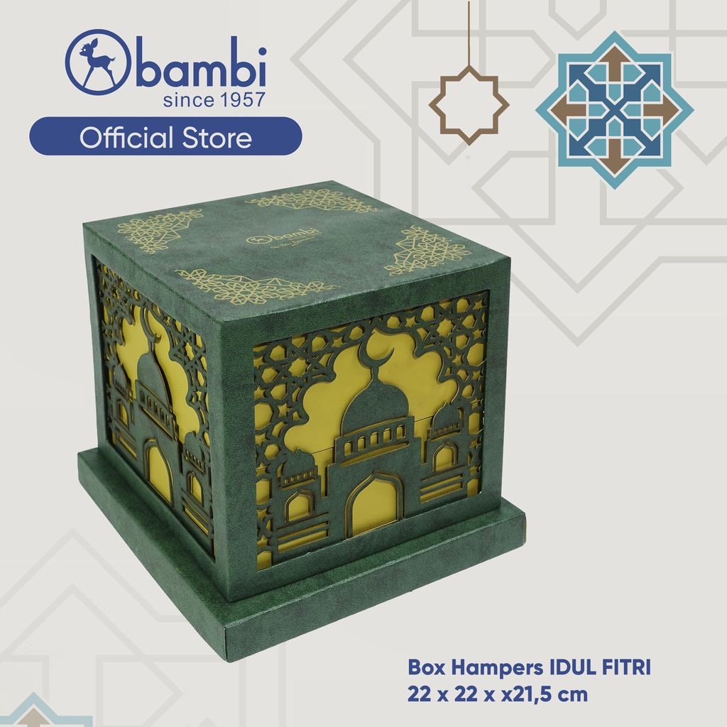 

Bambi Box Storage Tempat Penyimpanan Edisi Idul Fitri Original