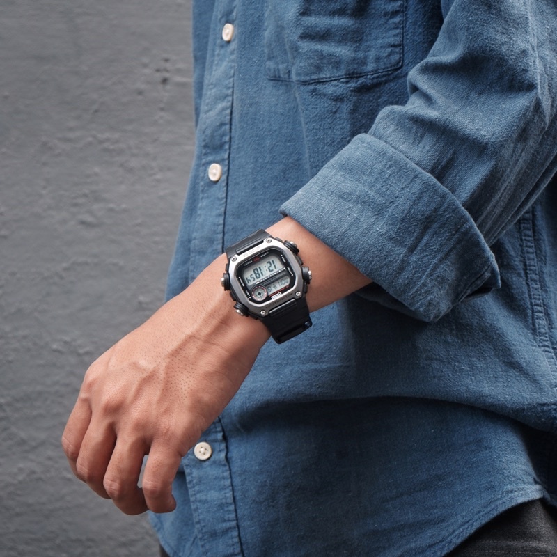 Jam Tangan Casio DW-291H-1A "Black Silver"