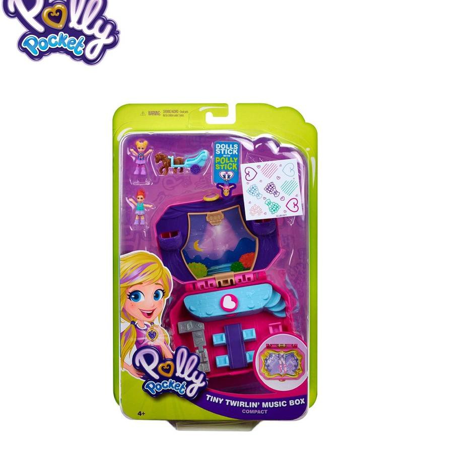 polly pocket tiny twirlin music box