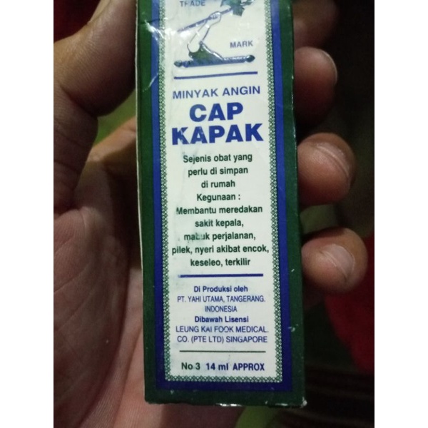 MINYAK ANGIN CAP KAPAK 10 ML DAN 14 ML