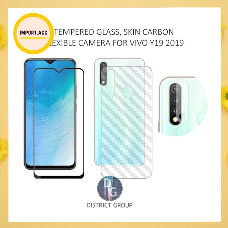 Skin Carbon VIVO V11pro, V11i, V5, V5+ Anti Gores Belakang Skin Back 3D [IMPORT]