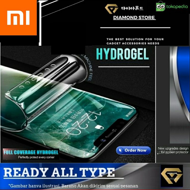 XIAOMI HIDROGEL ANTI GORES SCREEN PROTECTOR HYDROGEL REDMI 4A 4X 4 PRIME NOTE 4X 5 5A 5+ NOTE 5 5A 5 PRO 6 6A 6 PRO NOTE 6 6PRO 7 7A NOTE 7 7 PRO 8 8A PRO NOTE 8 PRO 9 9+ 9A 9C 9T NOTE 9 PRO 10S 10 2022 11 PRO+ 5G POCO X4 F4 GT C40 M4 Mi 12 LITE M5 M5S