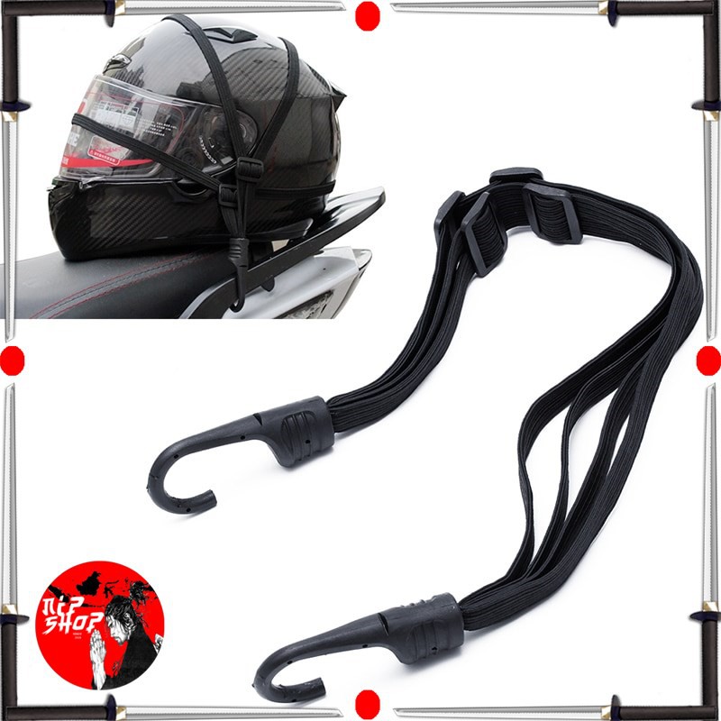 Tali Pengikat Helm Motor 2 Hook 65CM