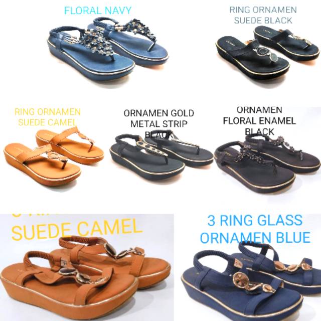 SANDAL WANITA 7 MACAM MODEL