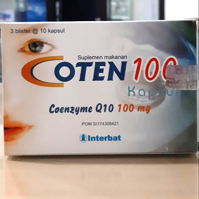 COTEN 30 / 100 BOX ISI 30 TAB - Antioksidan memelihara kesehatan