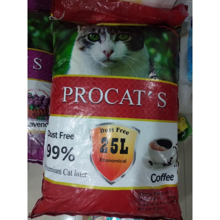 PROMO diskon Pasir Kucing bentonite / Cat Litter gumpal wangi premium 1 liter repack