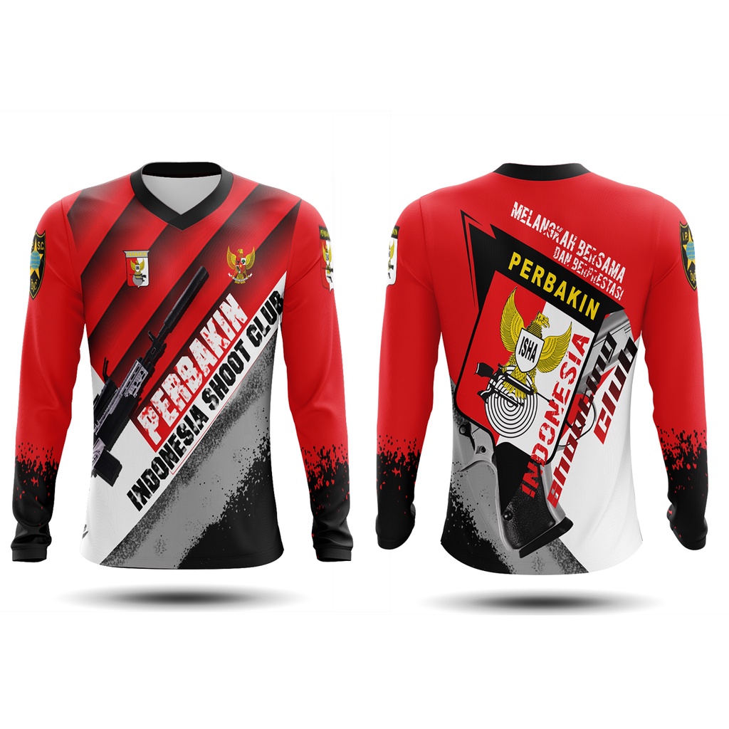 KaosArmy - Kaos Perbakin Panjang | Kaos Perbakin V-Neck | Kaos Perbakin Lengan Panjang