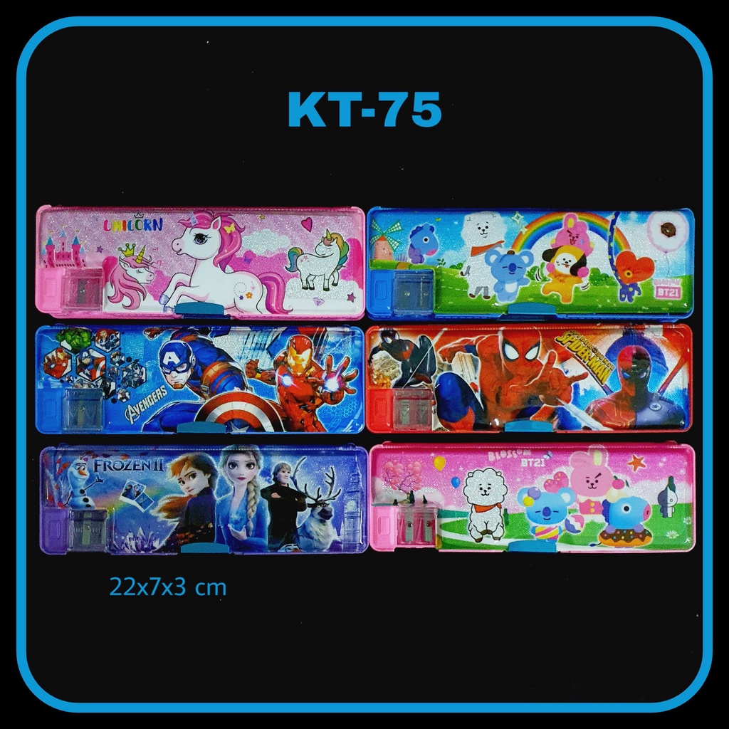 

SOS Kotak Pensil Magnet 7.5x21.5 Biasa Tipe B / Tempat Pensil / Pensil Case