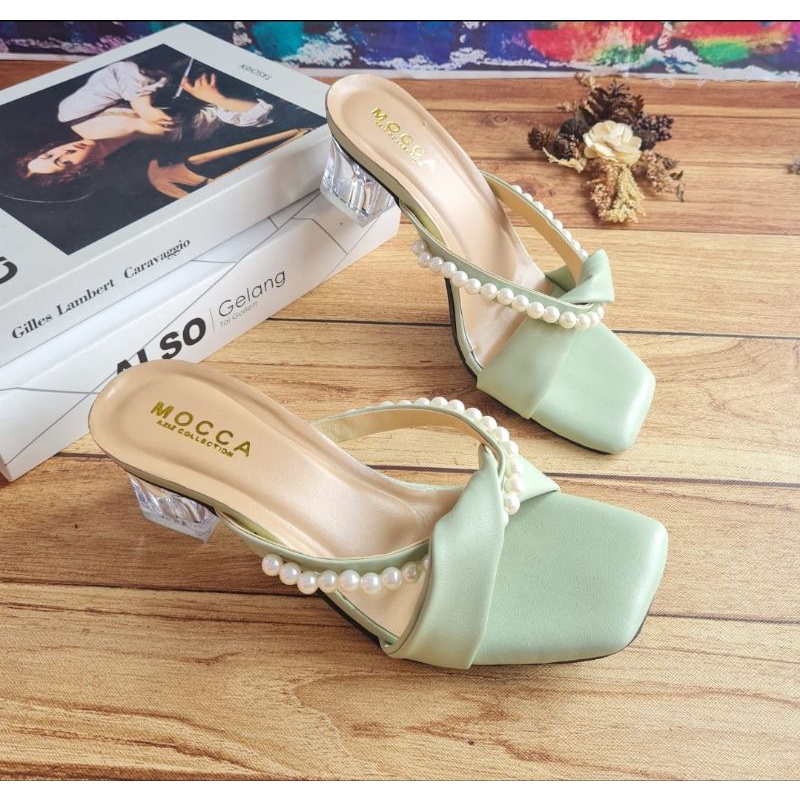 ABBUSHOES Ri 11 hak kaca silang mutiara anjani 5cm