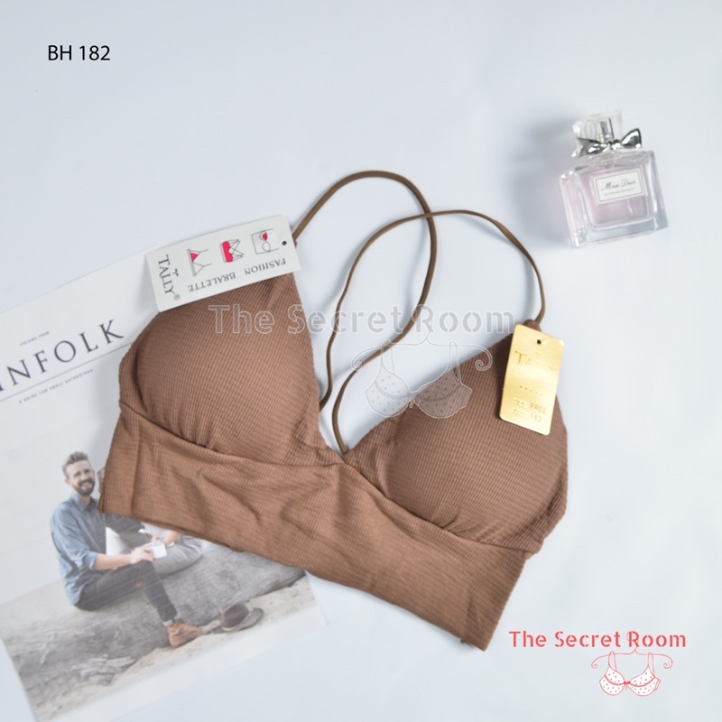 TALLY BRA BH KEMBEN BRALETTE 182 I FREE SIZE I BAHAN RAJUT I CUP B