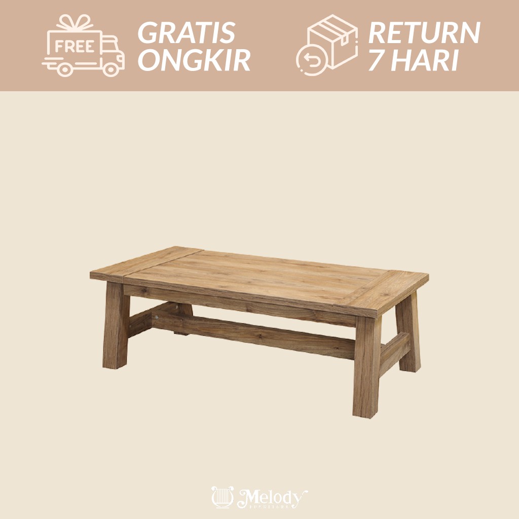 Furniture Meja Tamu Coffee Table Meja Kopi Watford Ct Fairfield Shopee Indonesia