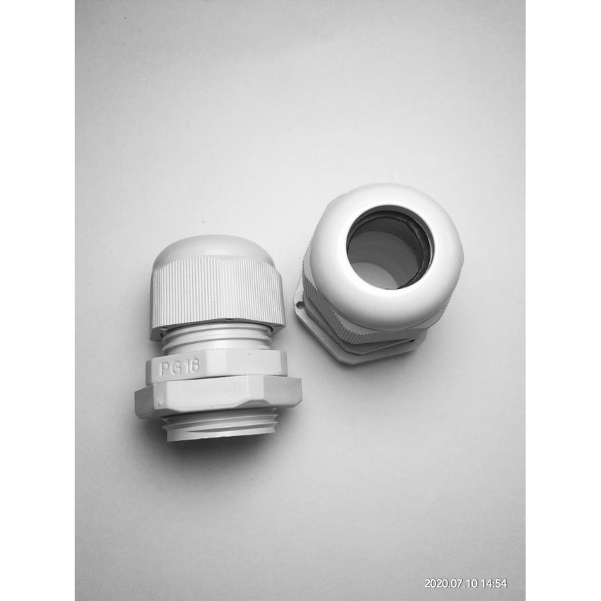 [DEV-9144] CABLE GLAND EWIG PG16 10-14MM PUTIH