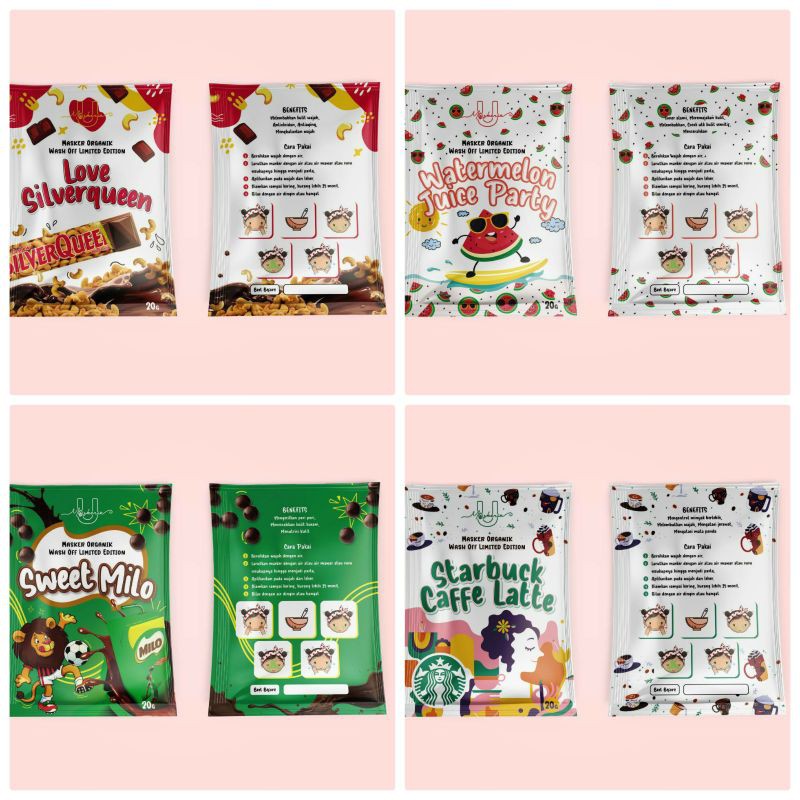 MASKER ORGANIC SNACK SERIES BY UMASKERIN