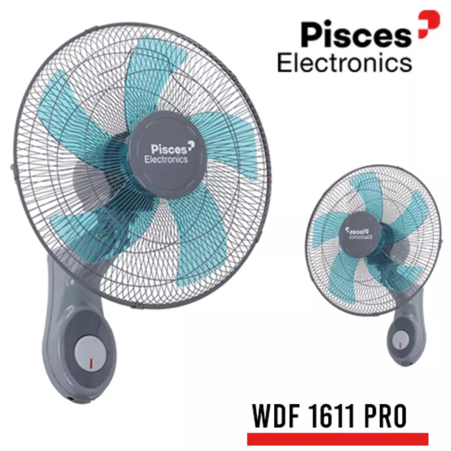 KIPAS ANGIN DINDING PISCES WF 1611 PRO WALL FAN 16 IN 2 TALI PAKAI BEARING