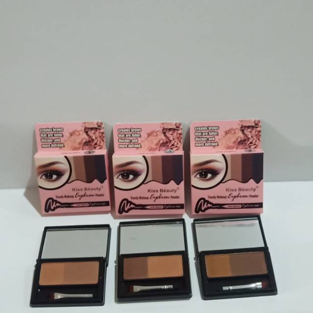 PROMO ECER!!!EYEBROW POWDER/EYEBROW 3D STEREO/954 KISS BEAUTY