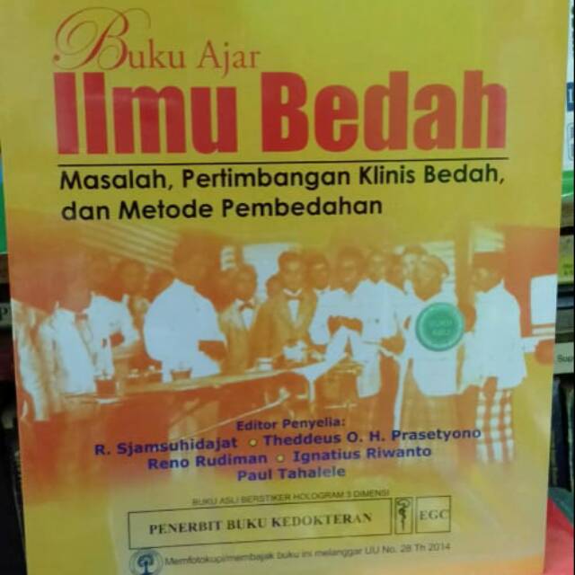 Buku ajar ilmu bedah