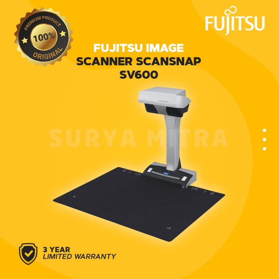 FUJITSU SV600 A3 Scanner Scan Snap Series