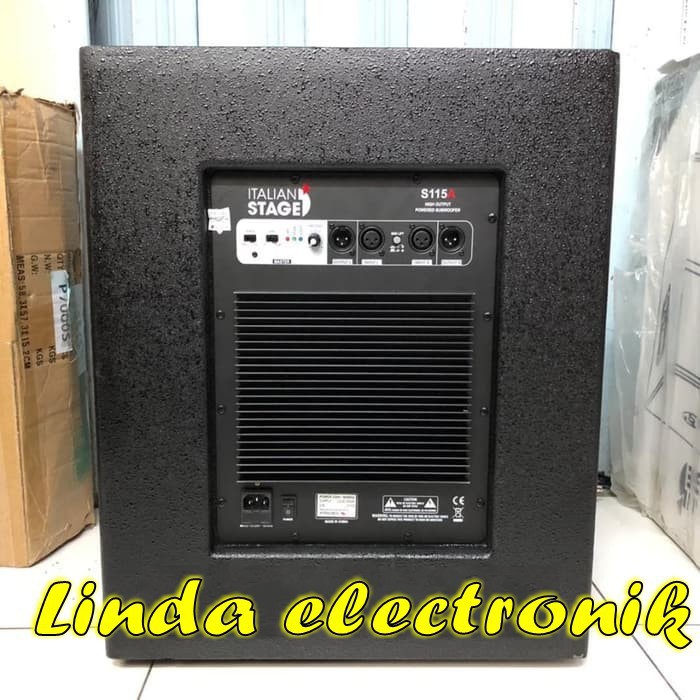 PROMO MURAH Subwoofer Aktif PROEL Italian Stage S115A Original 15inch 1pcs s 115a