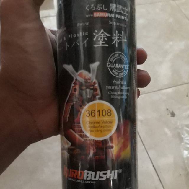 Pilox pylox samurai chrome yellow kuning