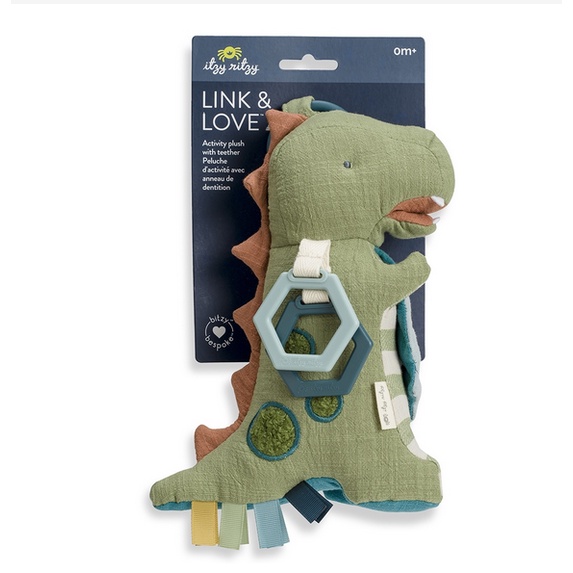 Itzy Ritzy BITZY BESPOKE LINK &amp; LOVE - Teething Activity Toy Mainan Boneka Gantung Baby Kids Bayi