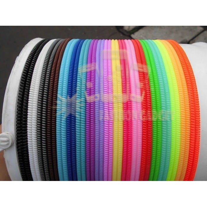 PELILIT KABEL SPIRAL / Pelindung Cable Hp Charger Universal / Cord Protector Color 1/ 2 WARNA