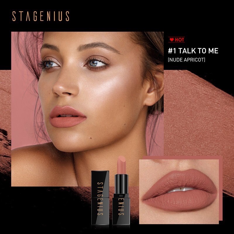 Stagenius SG19 Cream Matte Lipstick