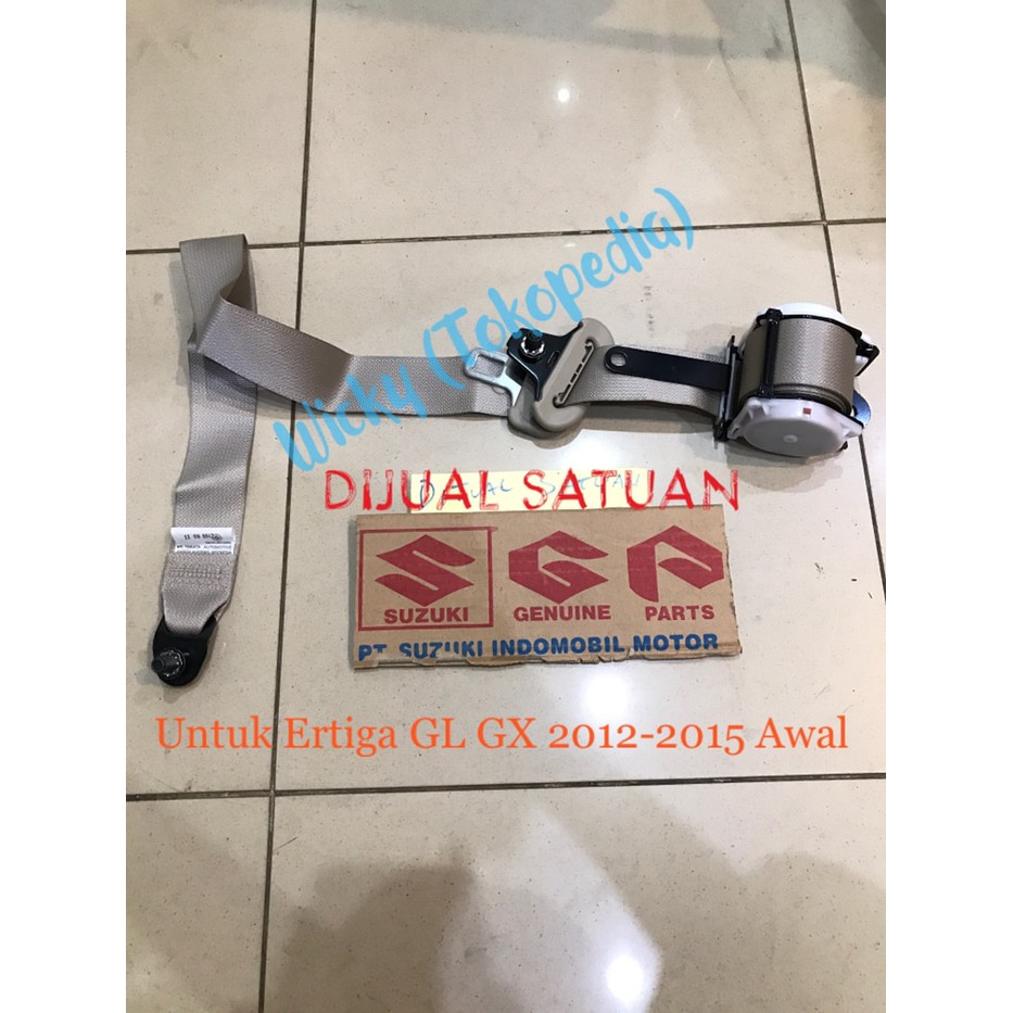 TERLARIS Safety Belt / Seat Belt Depan Suzuki Ertiga Lama Original Suzuki SGP MURAH