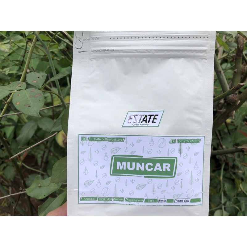 

Kopi Arabika Muncar Wonogiri - Estate Coffee Roastery