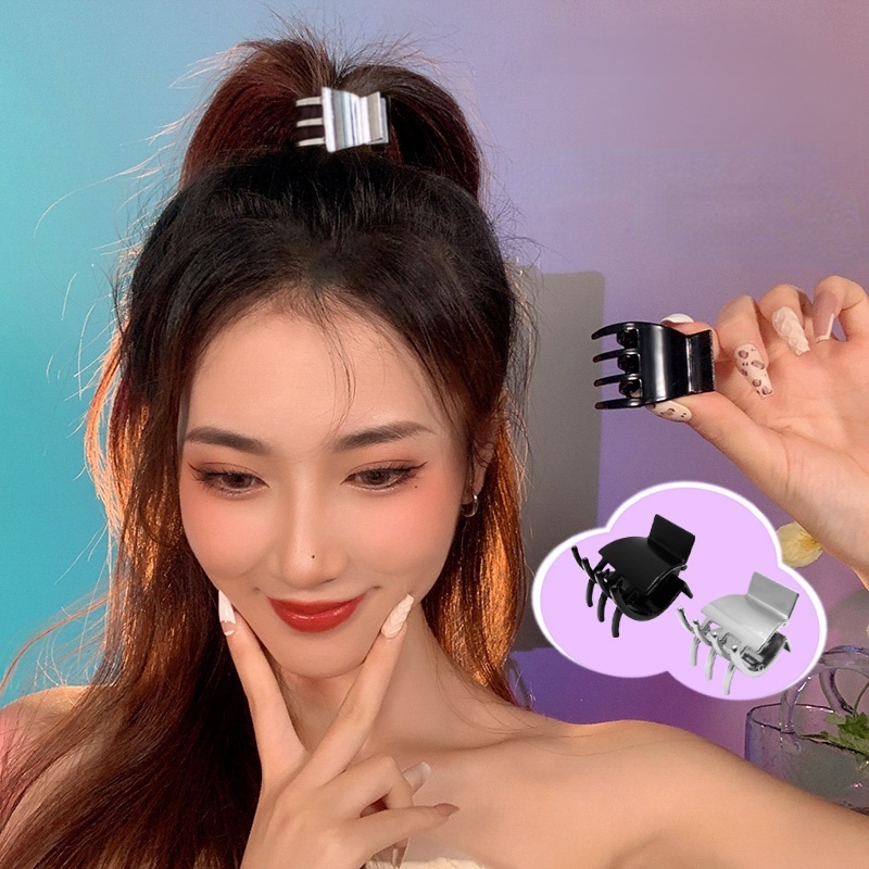 Vintage Logam Jepit Rambut ponytail Tetap Ambil Klip lady's Korea Aksesori Rambut