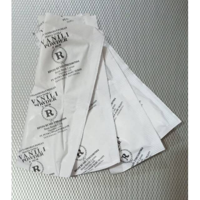 Vanili R Sachet 8 Sachet/ 4 Lembar