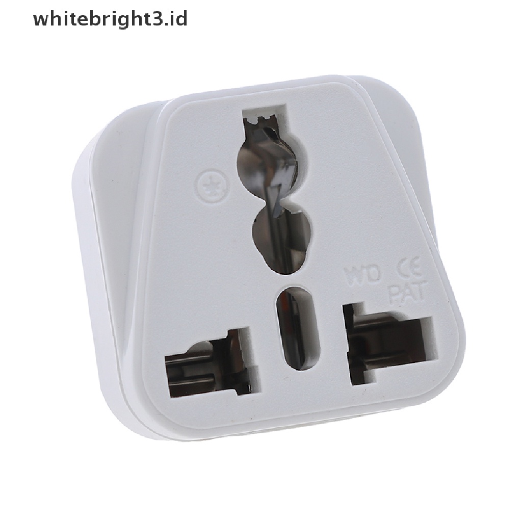 {whitebright3.id} Universal UK/US/EU to Switzerland Swiss AC power plug travel adapter converters ,