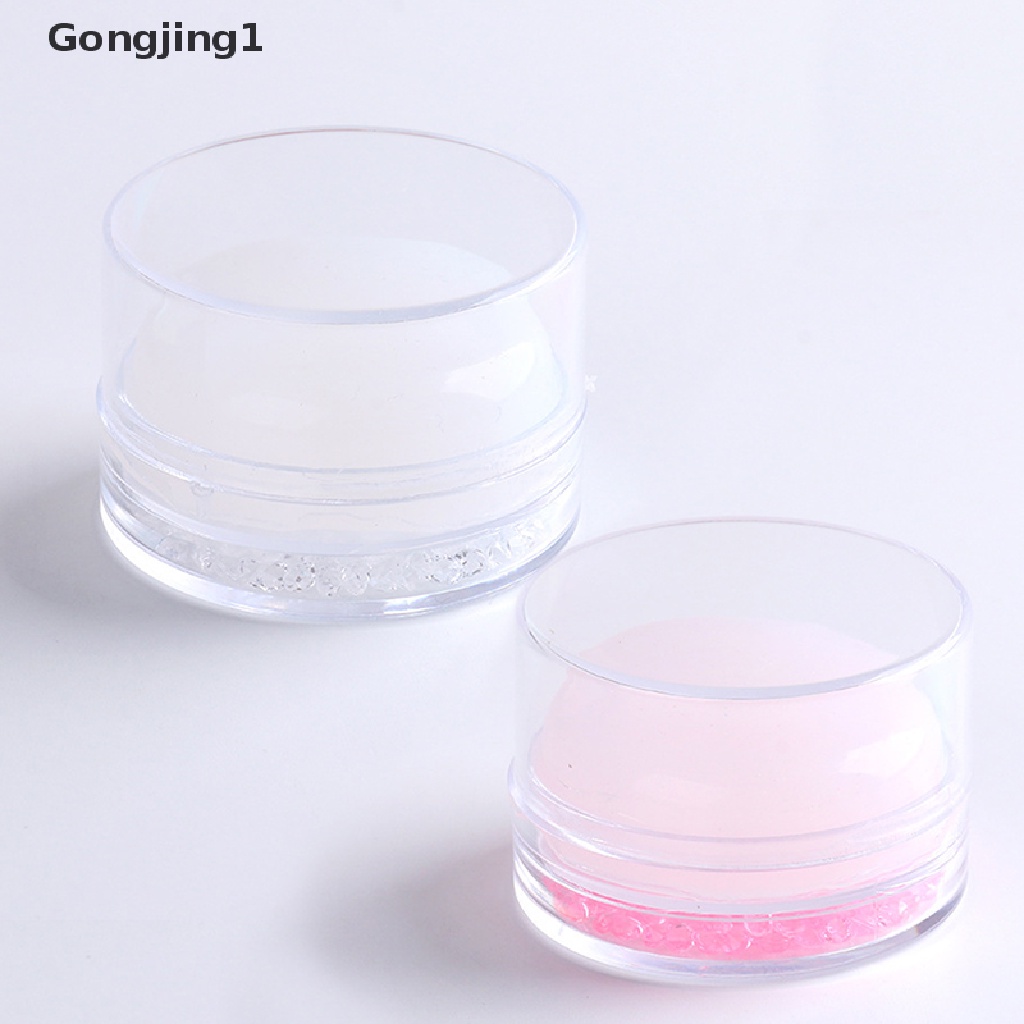 Gongjing1 2022 Stempel Kuku Bahan Silikon Untuk Nail Art