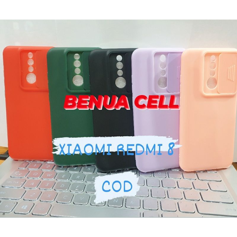 SILDE CASE XIAOMI REDMI 8 - SOFCASE SLIDE XIAOMI REDMI 8 PELINDUNGB KAMERA