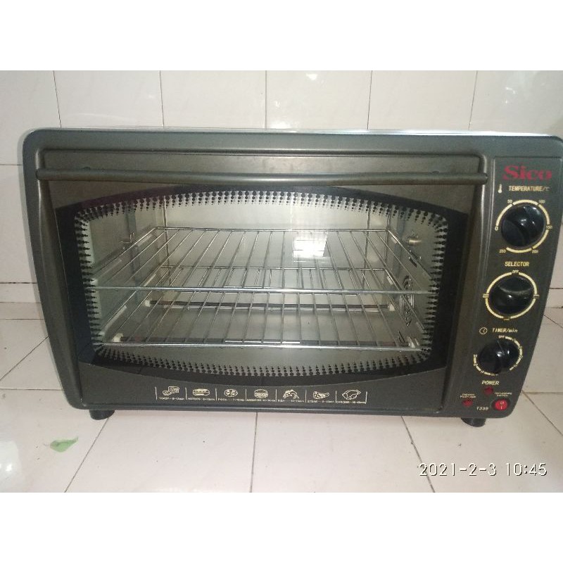OVEN SICO MODEL T339 LENGKAP (SECOND)
