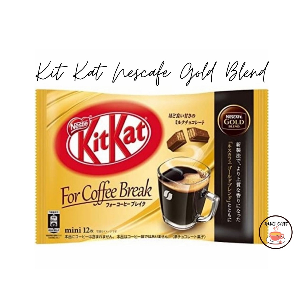 

BISKUIT - KITKAT NESCAFE GOLD BLEND