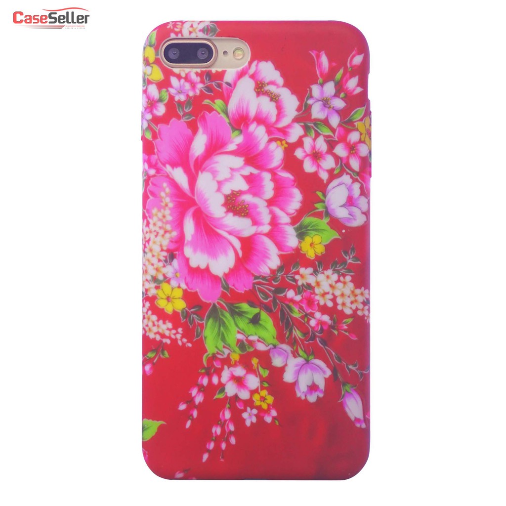 CaseSeller - SoftCase / Softshell / Silicone Motif Bunga Xiaomi Redmi Note 6 Pro Note 7