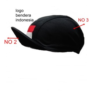 COSTUM PEMBIKINAN CYCLING CAP KOMUNITAS TOPI  SEPEDA  GANTI 