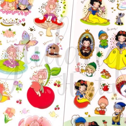 

GCC Stiker Korea Fairy Tale Sticker Lucu Banyak Motif DIY GCC 303032