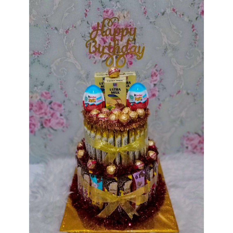Kue Tart Snack Kekinian / Kue Tart Snack / Kue Ulang Tahun / Kado Ulang Tahun