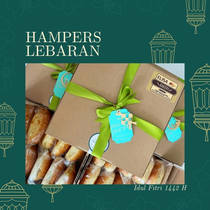 

Hampers Lebaran Idul Fitri Roti Jadul Manis By Elisa Bakery Hot!!!R30F