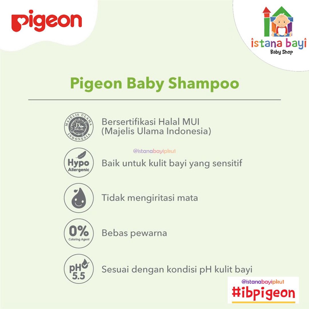 Pigeon Baby Shampoo Chamomile - Shampo bayi