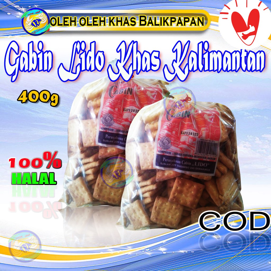 

biskuit gabin biscuit renyah 350g lido oleh oleh khas kalimantan