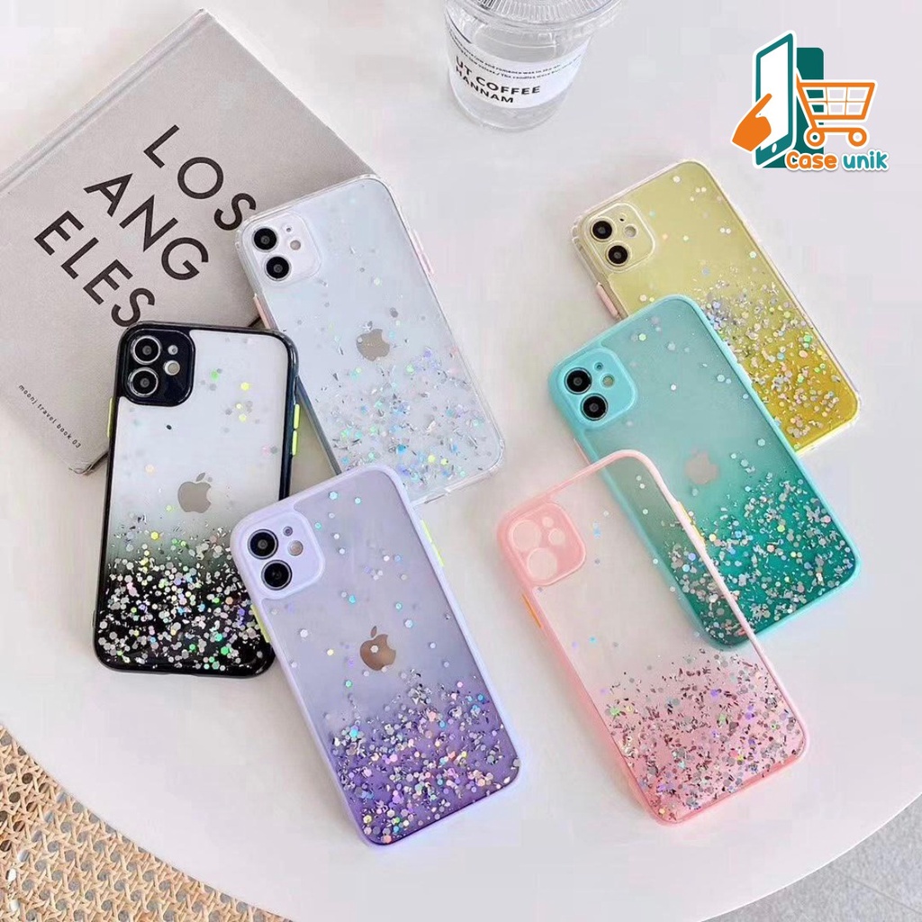 Y014 SOFTCASE FUZE GLITTER PELINDUNG KAMERA OPPO A3S A1K A5S A7 A11K A15 A15S A16 A54 A31 A8 A37 NEO 9 A52 A92 CS3478