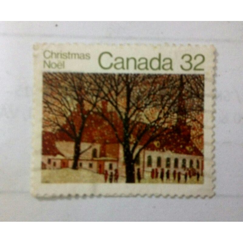 

Perangko Canada 1983 tema Chistmas Churches