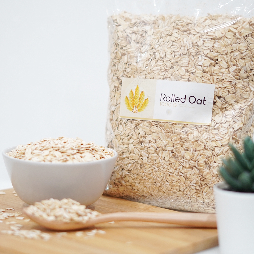 250 Gram Natural Rolled Oat Original / Gandum Utuh Best Quality Premium