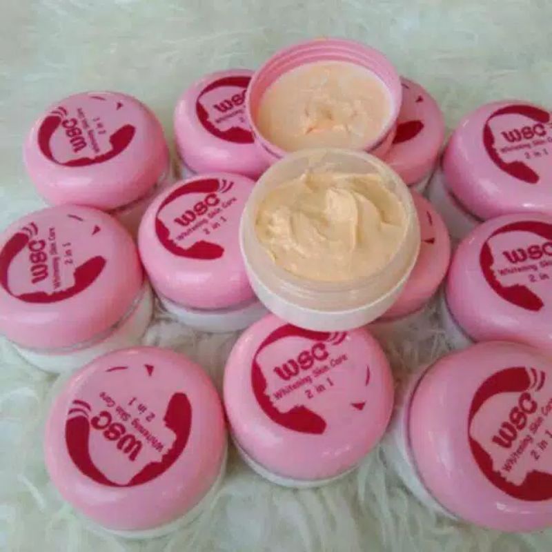 CREAM WSC KEMASAN 30 GR ( WHITENING SKINCARE ) 2 IN 1